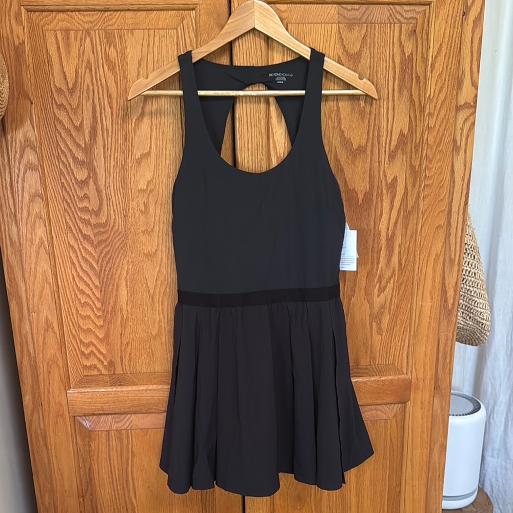 NEW Beyond Yoga Score Pleated Dress